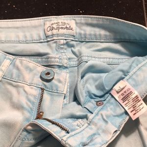 Aeropostale light blue skinny jeans
